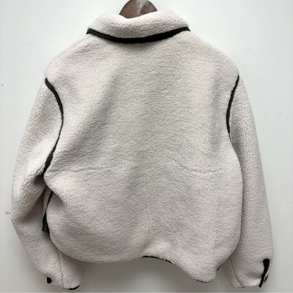NWT Anthropologie x Blank NYC Cloud Forest Sherpa Jacket - Size Large - Picture 3 of 8